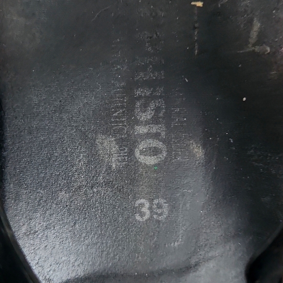 Sale 🔥 Mephisto Women's Black Pantent Leather Rhinestone Sandals Size 39 - Picture 4 of 8